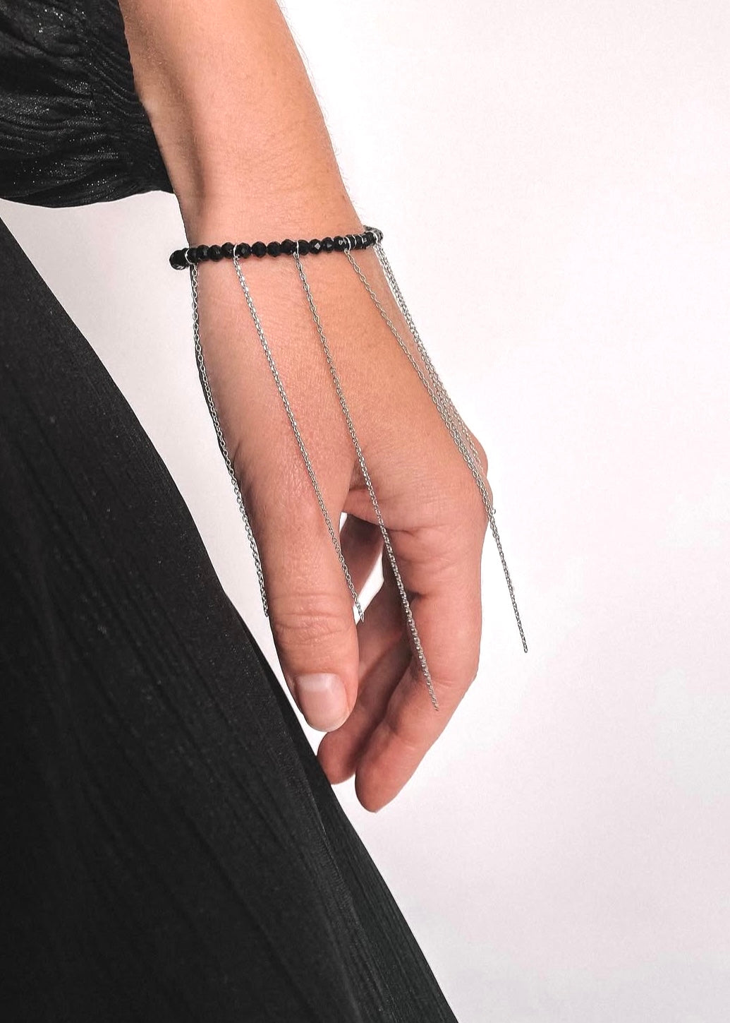 RAIN bracelet long/black