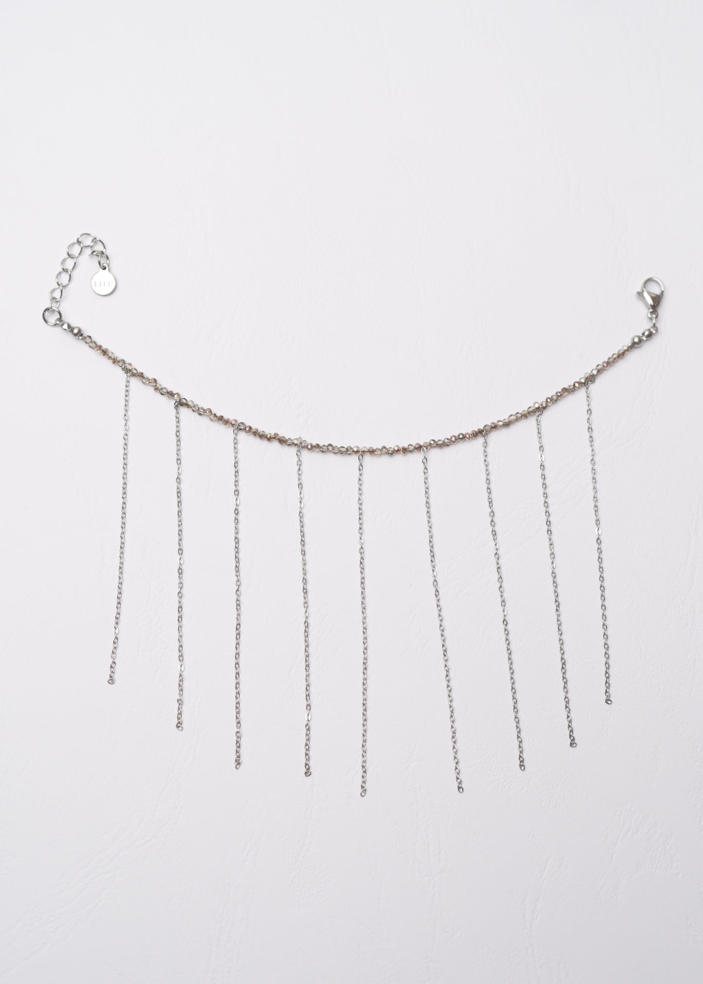 RAIN bracelet long/grey