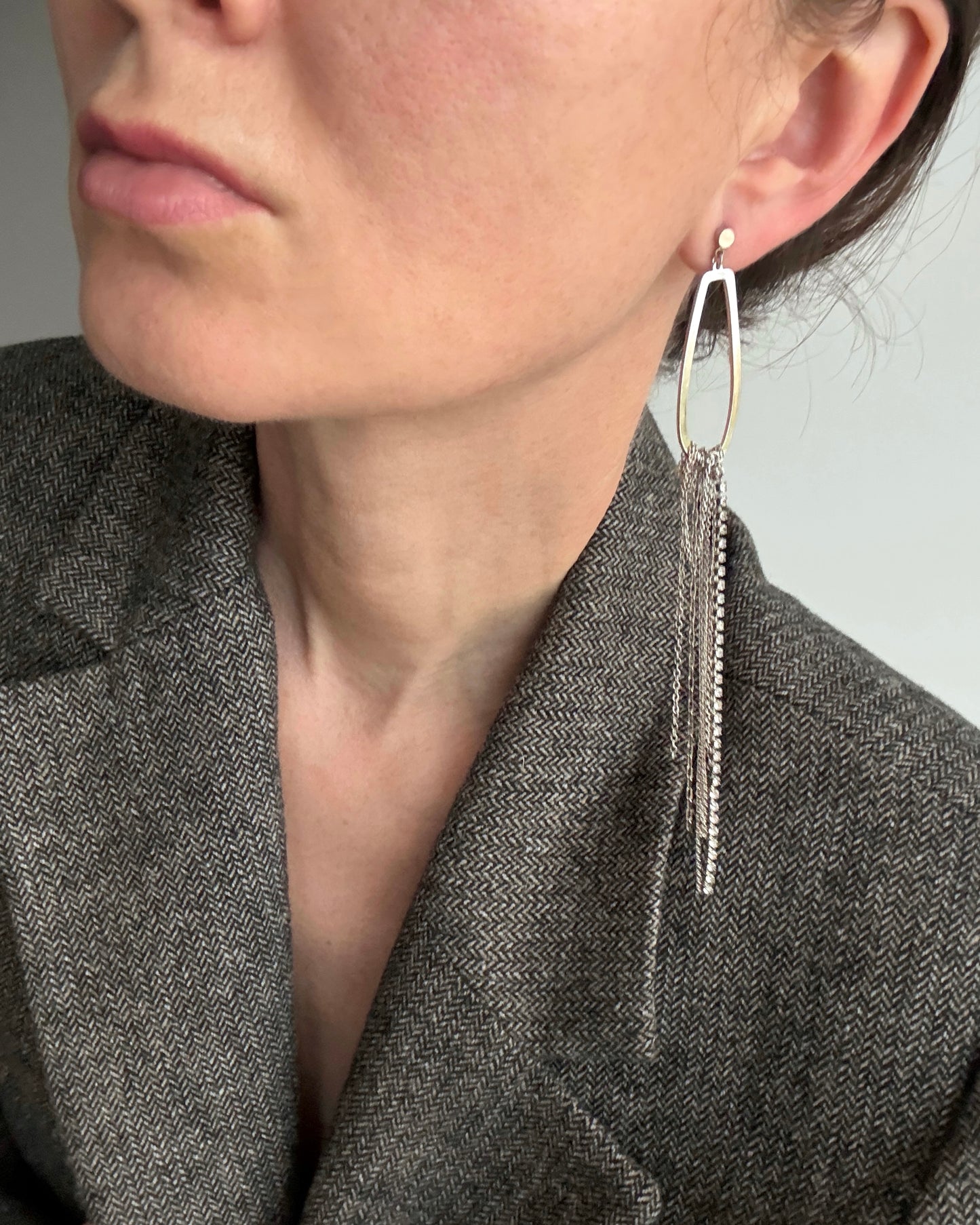 TANGLE mono earring